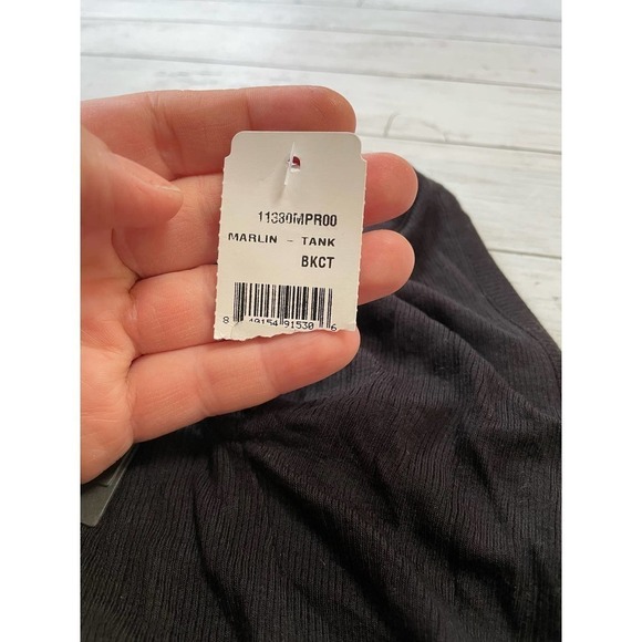 N:PHILANTHROPY MARLIN CUT OUT RUCHED TANK TOP S punkcore that girl witchy boho - Picture 7 of 10